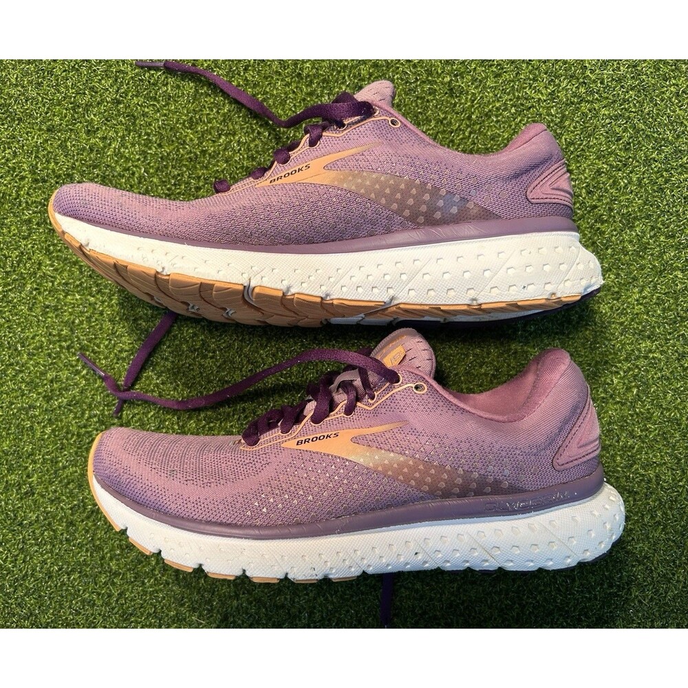 Brooks Glycerin 18 Women’s Size 9 Purple Running Training Shoes Sneakers